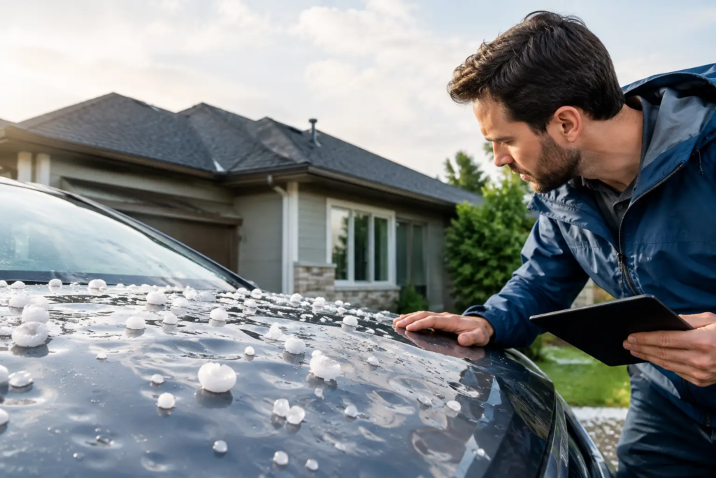 How to File a Hail Damage Claim After a Storm