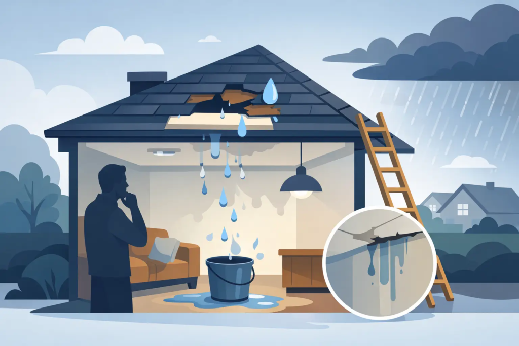 What Is a Serious Roof Leak? Signs to Act On